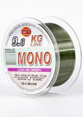Леска монофильная WFT KG MONO Green 300 м, 0.30 мм