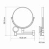 Зеркало для ванны WasserKRAFT K-1000