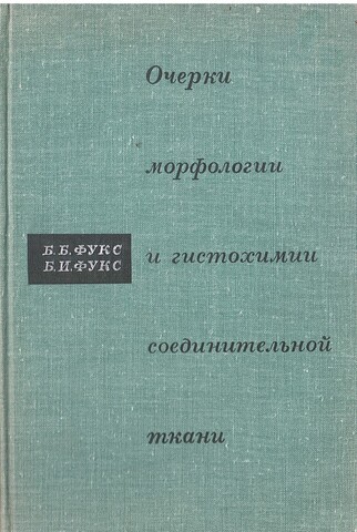 Очерки морфологии и гистохимии соединительной ткани