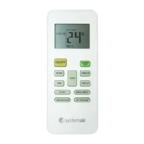 Сплит-система инверторного типа Syscool Wall Smart 24 EVO HP Q