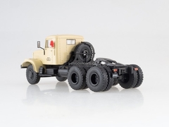 KRAZ-258 tractor beige 1:43 DeAgostini Auto Legends USSR Trucks #17