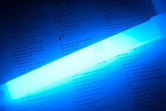 Сигнальные палочки (5 шт) Track светящиеся ХИС 150мм голубая - 2