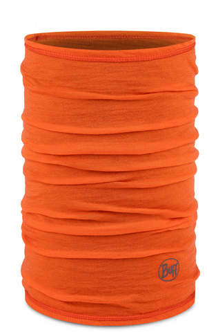 Картинка шарф-труба Buff Merino Lightweight Solid Poppy - 1