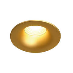 Светильник встраиваемый Vaes LIMB GU10, золотой, под отверстие 70 мм