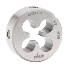 Плашка М11х1,0 DINEN22568 HSS 6g 30х11мм NKP 240112N