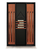 Киевница современная ясень мдф/шпон сукно на 6 киев (Black_bristol,Манчестер 70 yellow green) фото №5