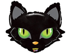 Б Фигура, Голова Кота, Черный, 28