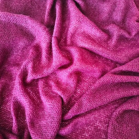 Плед Амариллис Rene Real благородный бордо 110x170 см