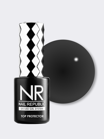NR COLOR TOP PROTECTOR 30 Black без UV фильтра (10 мл)