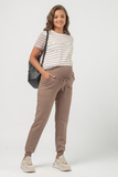Спортивные брюки для беременных 13642 капучино