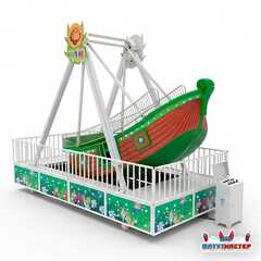 Лодка викингов аттракцион «Драккар», 8 мест, 7×6×3,8 м