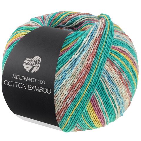 Lana Grossa Meilenweit Cotton Bamboo Canario 2522