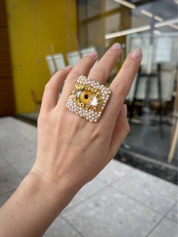 Кольцо глаз Schiaparelli Скиапарелли