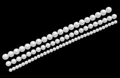 Силиконовый молд Бусы 3 ряда