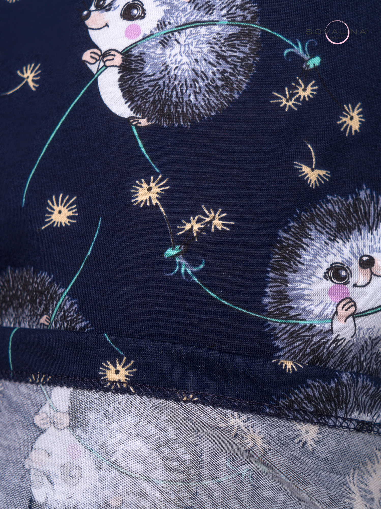 Костюм Мун ежик с одуванчиком-индиго