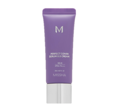 Missha M Perfect Cover Serum BB Cream, SPF50+/PA++++ тон 23 тональный BB крем с антивозрастной сывороткой для сияния кожи