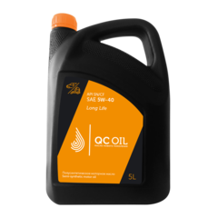 Моторное масло для легковых автомобилей QC Oil Long Life 5W-40 (полусинтетическое) (5л.)