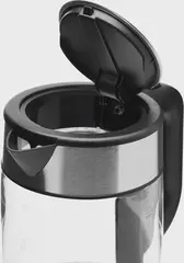 Чайник электрический Xiaomi Electric Glass Kettle RU 1.7л. 2200Вт прозрачный/черный корпус: стекло/пластик (BHR7490RU)