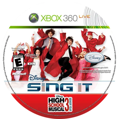 Disney Sing It High School Musical 3 [Xbox 360]