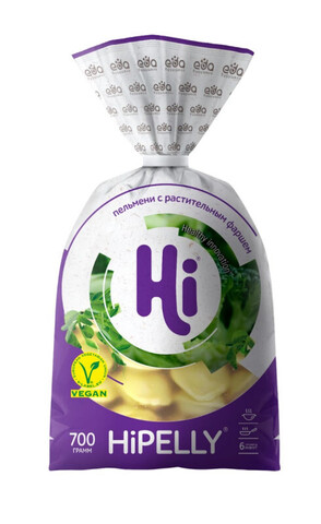 Пельмени Hipelly растит. 700г Hi Vegan