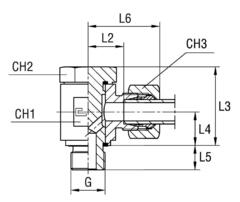 Соединение JE DL15 BSP 1/2" (в сборе) CAST