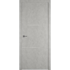 Купить Межкомнатная дверь экошпон VFD Urban 2 Antic Loft алюминиевый молдинг silver mould