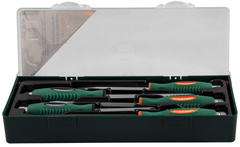 Jonnesway D70105SC Набор отверток стержневых ударных, силовых под ключ, в ложементе, 5 предметов 49231