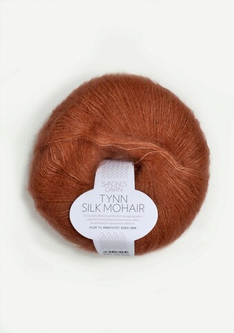 Пряжа Sandnes Garn Tynn Silk Mohair 3044 тыква