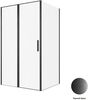 Allen Brau 3.31033.BBA + 3.31042.BBA Душевой уголок  Priority 120x80 3.31033.BBA + 3.31042.BBA черный браш