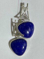 Нега (серьги из серебра)