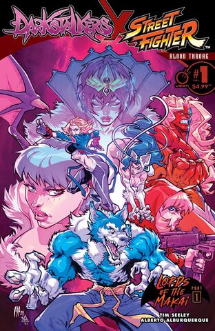 Darkstalkers x Street Fighter Blood Throne #1 (Cover A)