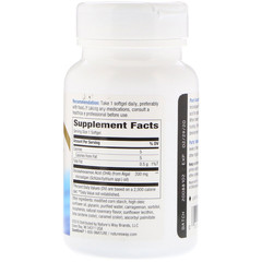 Nature's Way, EFA Gold, Neuromins, ДГК, 60 вегетарианских жидких гелевых капсул
