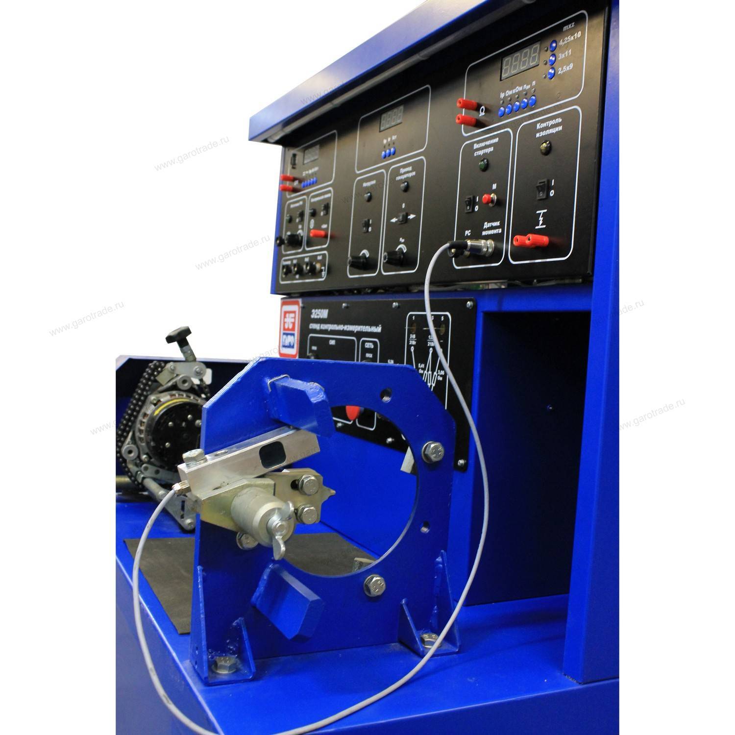 Стенд для проверки генераторов,стартеров и другого электрооборудования Э250М-02 ГАРО