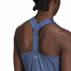 Топ теннисный Adidas Y-Tank Top W - crew blue/white