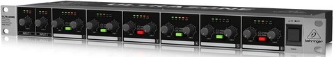 Behringer ZMX2600 зонный микшер, 6 зон, 2 стереовхода, 6 стереовыходов, переключение зон mono/stereo, индик. вых. уровня, балансные входы и выходы XLR