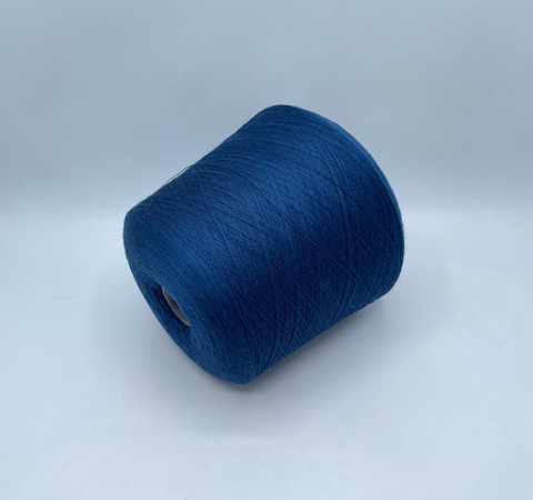 Zegna Baruffa (пр.Италия),art-Labrador 2/60 3000м/100гр. 100%меринос , цвет-Синий(457/18/224) арт.33484
