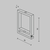 Комплектующие для текстильной подвесной системы Maytoni Accessories for system parity TRA130BS-B