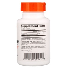 Doctor's Best, Best, Люмброкиназа, 20 мг, 60 капсул