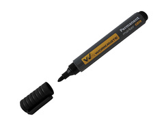 13-0-050 Маркер перманентный, цвет черный, ширина линии 2-4 мм (Россия)