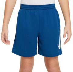 Детские теннисные шорты Nike Boys Dri-Fit Multi+ Graphic Training Shorts - court blue/white/white