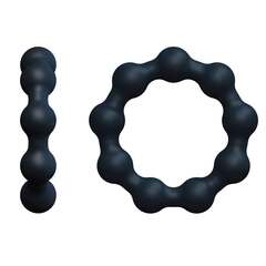 Темно-серое эрекционное кольцо Maximize Ring - 