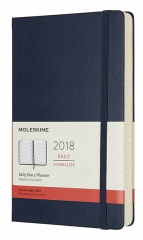 Ежедневник Moleskine Classic Daily Large Planner Sapphire Blue (DHB2012DC3)