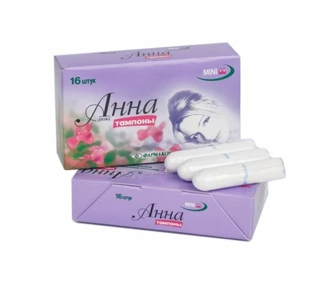 Тампоны Люкс mini 16шт *10*30 (Анна)