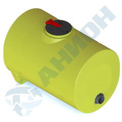 Емкость для вентиляторного опр. 2000 л с откидной  крышкой с клапаном Анион 2000 л.(2010x1130x1380см;желтый) - арт.559568