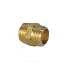 Ниппель латунь Ду 15 (1/2") НР R189 Giacomini R189Y003