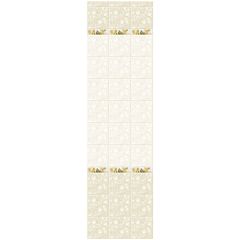 Панель ПВХ Novita 3D Крокус золотистый фон 2700х250мм