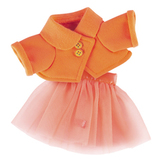 Одежда для Зайки Ми Оранжевая курточка и юбка
