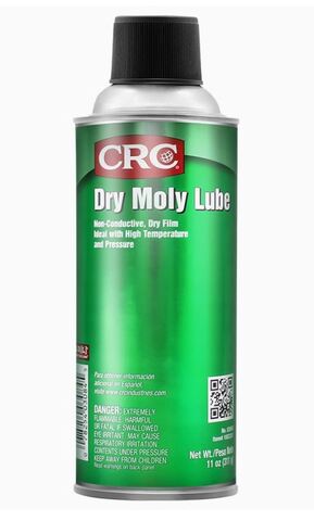 CRC DRY MOLY LUBE - сухая смазка с дисульфидом молибдена - 311 г