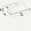 Вытяжка Falmec Gruppo Incasso Pro CGPW80.E0P2#ZZZI410F