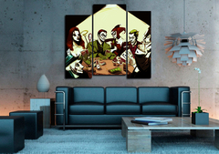 Модульная картина "Ночь покера"